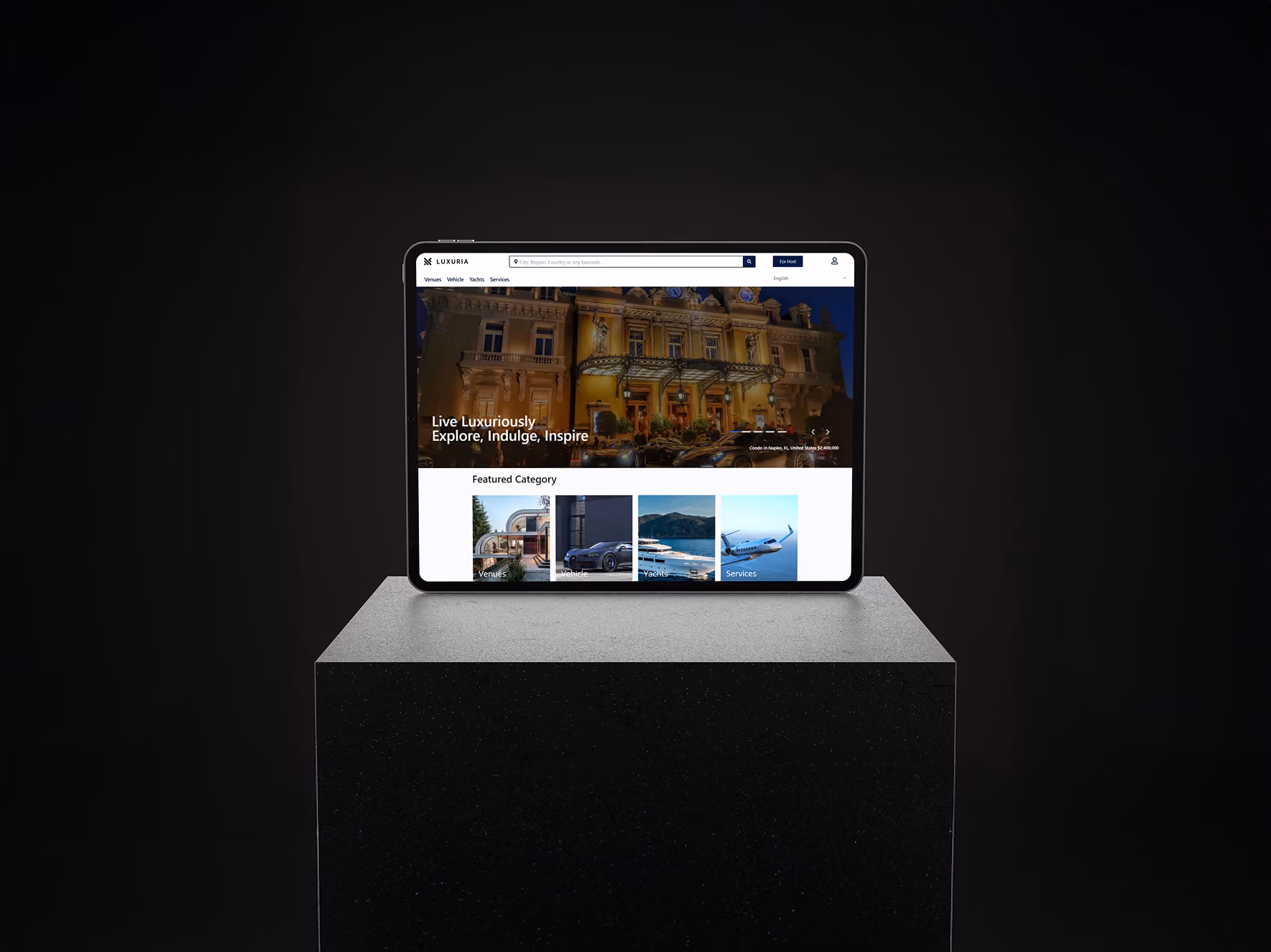 Luxuria Life screen 3