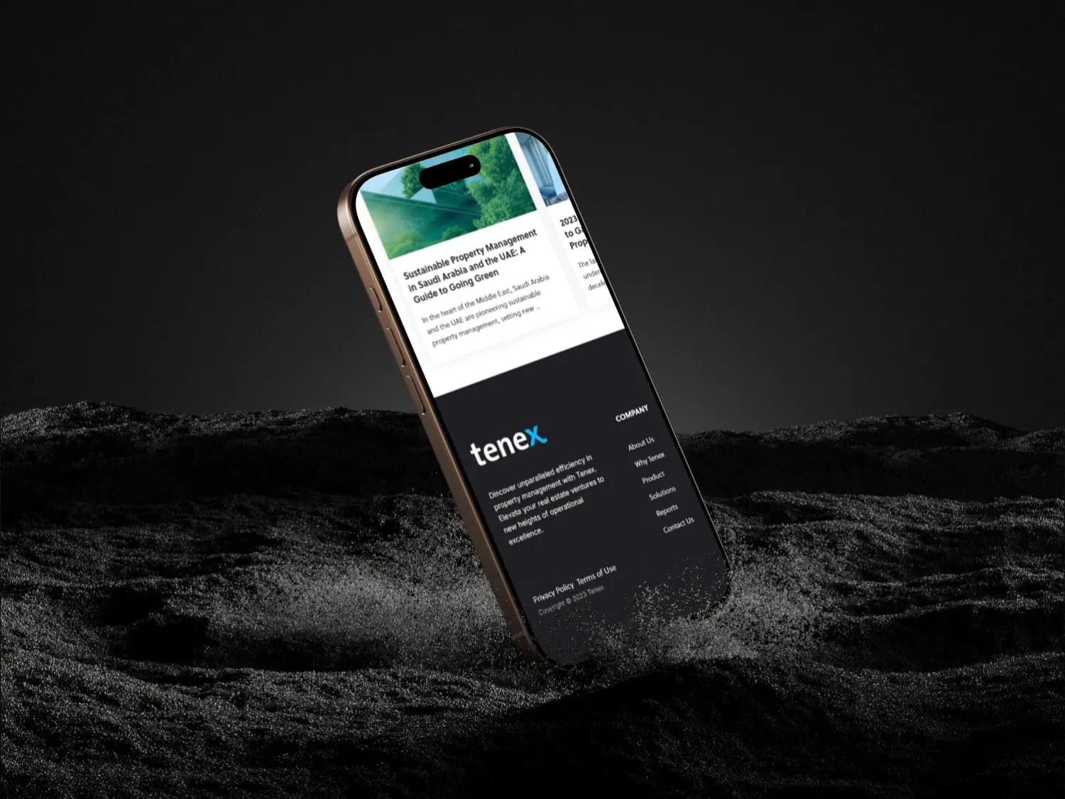 Tenex Resources screen 5
